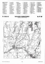 Wilson Township, Winona, Centerville, Witoka, Directory Map, Winona County 2007